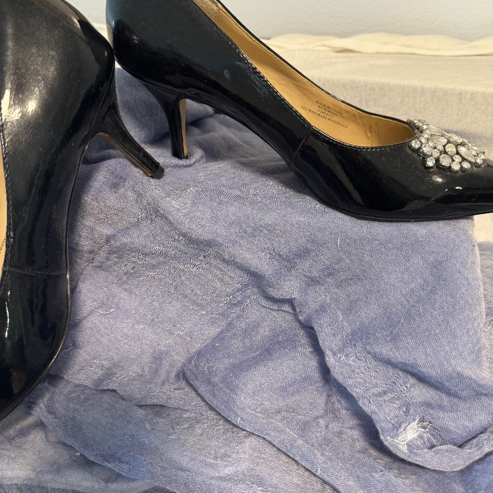 patent leather heels